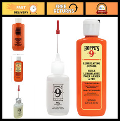 Gun Cleaning Oil Combo Pack – No. 9 Precision & 2-1/4 oz Refill for Firearms
