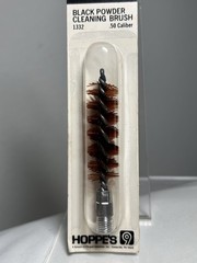 Vintage NOS Hoppe’s Black Powder Cleaning Brush ~ .50 Caliber ~ 1332