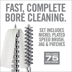 Real Avid Gun Cleaning Jag, Bore Brush & Gun Cleaning Patches Set, All in One…