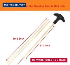 Gun Cleaning Kit Universal Gun Cleaner for Shotgun, Pistol, Rifle, All Guns with