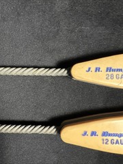 Vintage J R Humphrey Co. 12 Gauge & 28 Gauge Cleaning Brush Lot