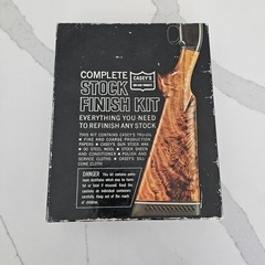 Vintage Birchwood Casey Stock Finish Kit Custom Tru-Oil Collectible Gun NOS