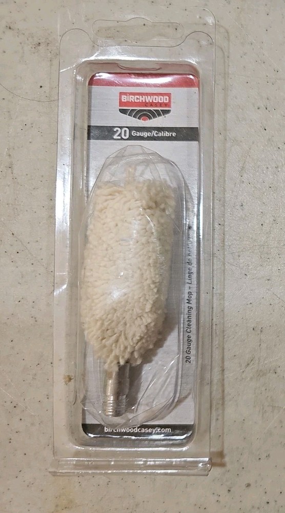 Birchwood Casey 20 Gauge Gun Cleaning Mop, 20 & 28 Ga.