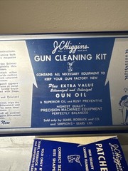 Vintage JC Higgins RIFLE CLEANING KIT #2143 .22 Caliber Sears Roebuck XLNT COND!