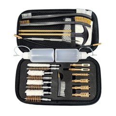 Universal Gun Cleaning Kit for .22 .357 .38 9mm .45 Caliber Pistols – Brushes &