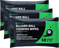 Quick Refresh Billiard Ball Cleaning Wipes – Perfect for Dust & Grime Removal