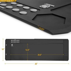 Extra Large Gun Cleaning Mat 48″x16″ – Magnetic, Anti-Slip, Oil & Solvent Resist
