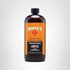 Hoppe’s No. 9 Gun Bore Cleaner, 16 oz. Bottle (packaging may 1-pint, Multi