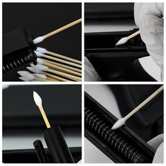 1200/800/600PCS Gun Cleaning Kit – Lint-Free Patches & Pointed Swabs for All Cal