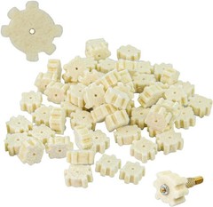 Efficient Wool Star Chamber Cleaner with Rod Adapter for .223/5.56/.300 Blackout