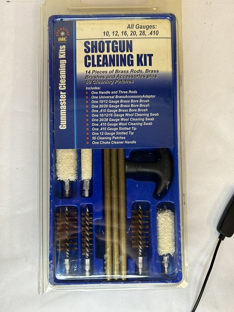 SGK116 Universal 14 Piece Shotgun Cleaning Kit in Durable Clamshell