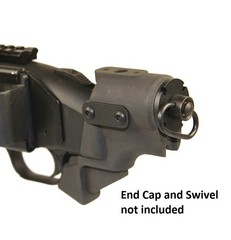 Aluminum Adapter for Mossberg 500 590 Stock Top & both side Swivel Port & Screw