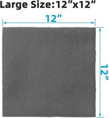 Silicon Gun Cloth 12” ×12” Gun Cleaning Cloths Lint Free – Gun Cleaning Wipes
