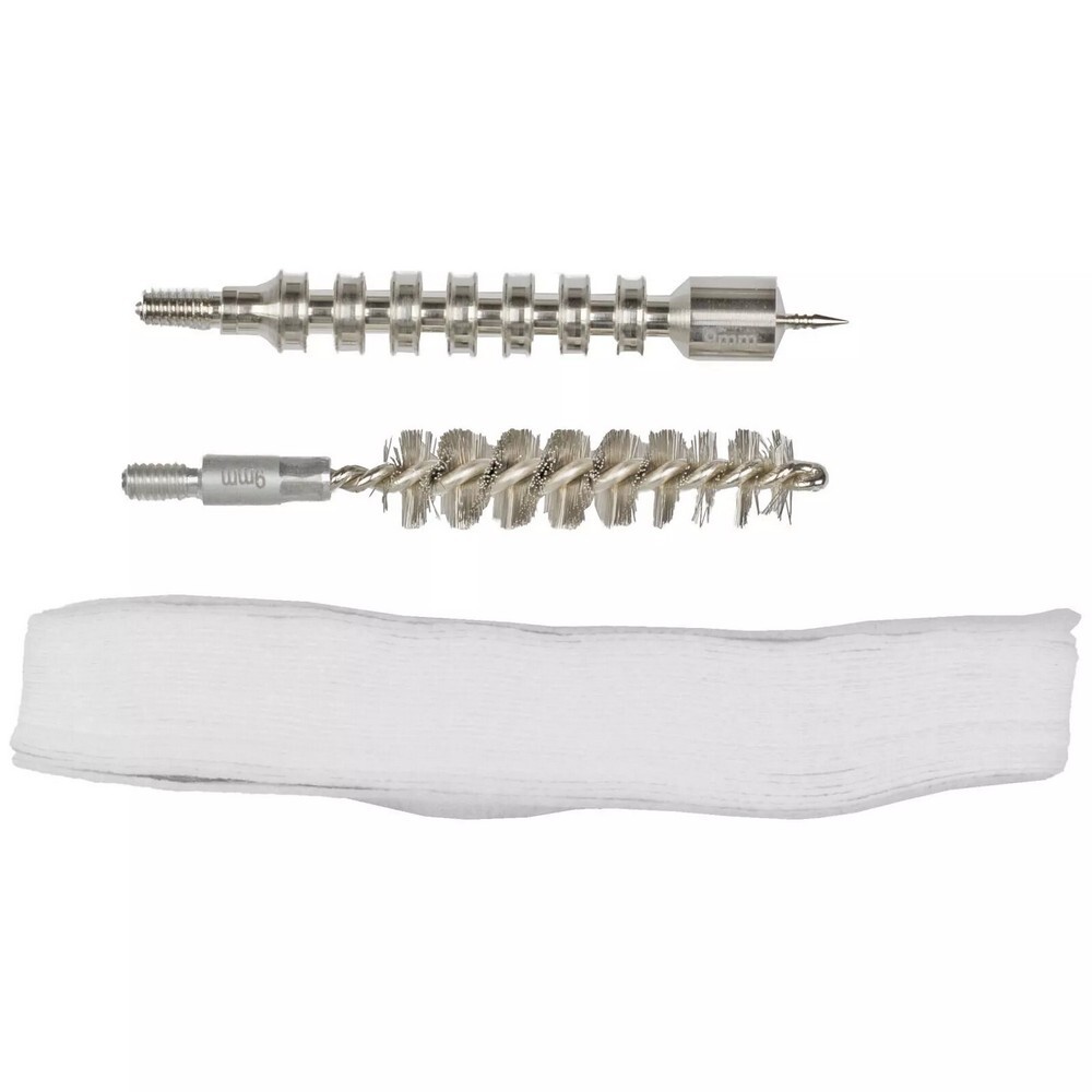 Real Avid Bore Max Speed Cleaning Kit .40 Caliber Nickel – AVBMSET40
