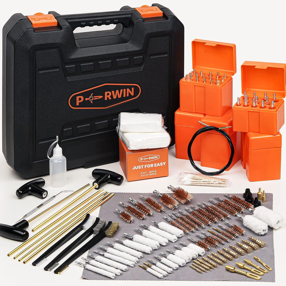 Universal Supplies for All Caliber Pistol Rifle Handgun Shotgun Hunting Cleaning