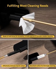 Professional Gun Cleaning Kit 9mm/22/40/45/357 Pistol Rifle Shotgun Cleaner Set