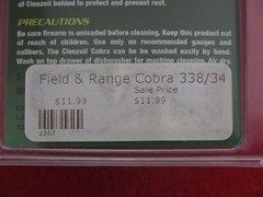 Cobra.338 Barrel Cleaning Snake Gun Cleaning Bore Rope Easy Fast For Rifles