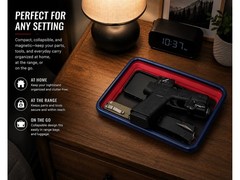 MidwayUSA Collapsible Magnetic Gun Cleaning Parts Tray 3-Piece Set