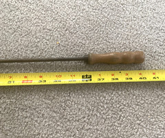 Marbles No 9728 Jointed Rifle Rod .28 Caliber and Up 36″ Brass in Canvas pouch
