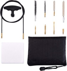 Quality Airgun Cleaning Kit .177 & .22 Cal – Brushes, Patches, and Flex Cable
