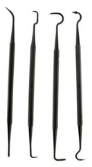 50pc Combo 40pc 7″ Double Ended Nylon Picks 10pc Double End Cleaning Brush set