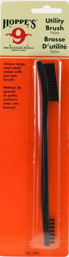 Hoppe’s Nylon Utility Brush, Card One Size, Black