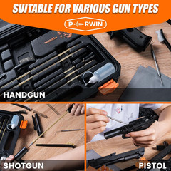 Universal Supplies for All Caliber Pistol Rifle Handgun Shotgun Hunting Cleaning