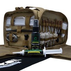 Clenzoil Universal Gun Care Range Bag, Tan, 2366 Gun Cleaning Kit