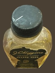 Vintage J.C. Higgins Smooth Action Gun Oil Sears Bottle Half Full