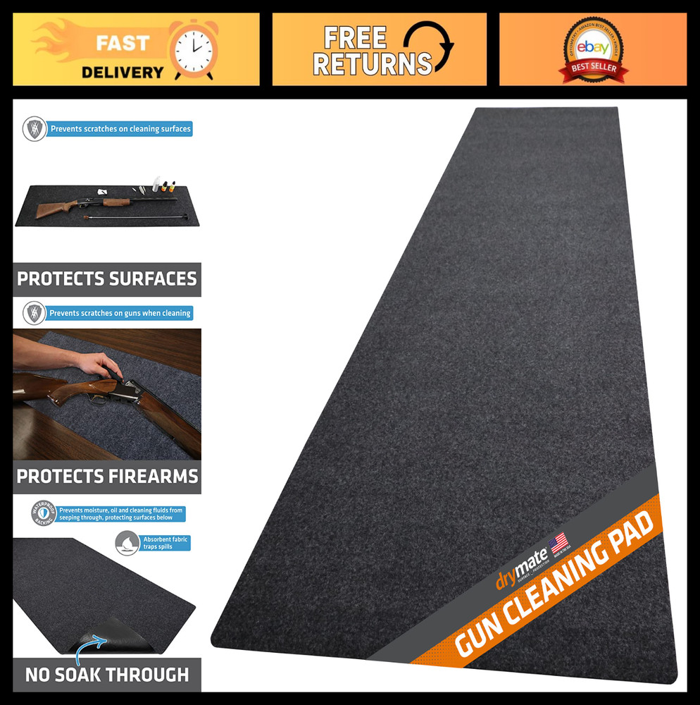 “Premium Gun Cleaning Mat – Absorbent, Waterproof, Durable Pad for Surface Prote