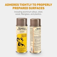 Brownells Aluma-Hyde II Epoxy Based Firearm Finish Spray Coating Protection Pain