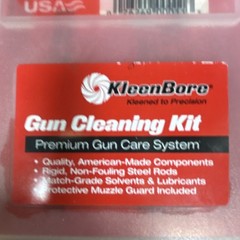 KleenBore Classic Handgun Cleaning Kit .38/.357/9mm With Case PK-210