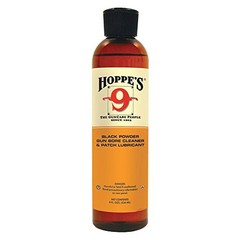Hoppe’s 999 No. 9 Black Powder Gun Bore Cleaner Lubricant 8oz Bottle Solvent