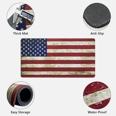 Thick Anti-Slip 24″x12″ Cleaning Mat with Swabs – Perfect for Gear Maintenance
