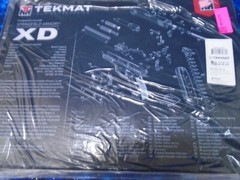 TekMat 15″x20″ Handgun Cleaning Mats Springfield Armory XD