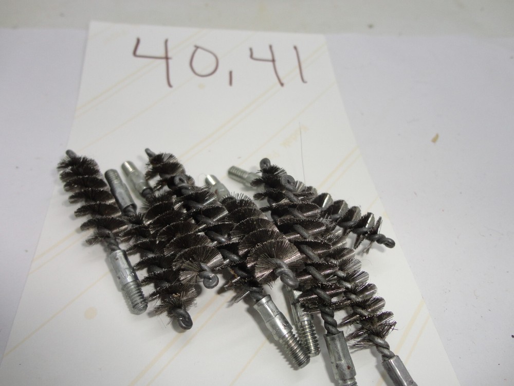 .40/.41 stainless steel cleaning brush quantity ten (10)