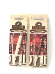 Redhead Rifle Bore Brush Set-Wool Mop & Stainless Brush .30 .32 Caliber 8mm New!