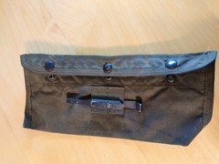 Military Style Rifle Cleaning Kit Bag Only – Army Dark Green