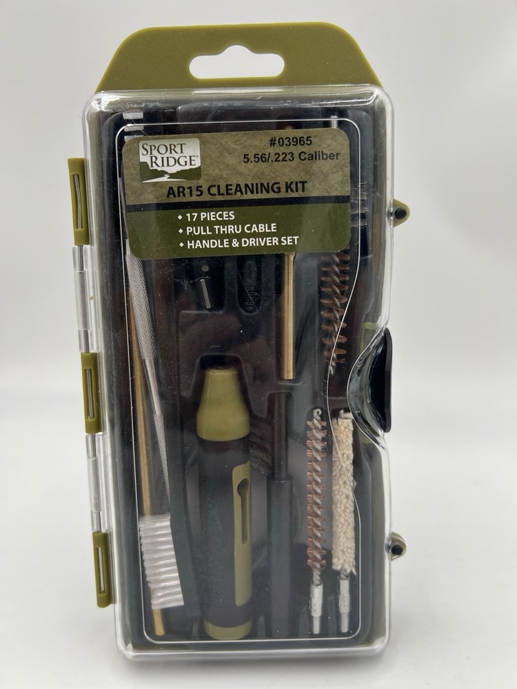 Sport Ridge 17 Piece .223/ 5.56 Cleaning Kit Pull Thru Cable