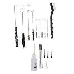 Professional Spray Cleaning Kit With Nylon Brass Brushes And Needles