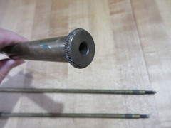 5 piece Vintage Brass Rifle Cleaning Rod unbranded 40 inches (t) #3