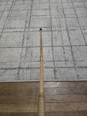 Three Pice Wood And Brass Antique Bore Cleaner