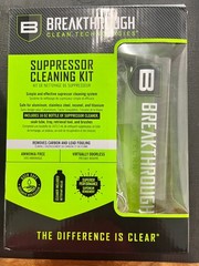 Breakthrough Clean Suppressor Cleaning Kit Includes 16 OZ Bottle Cleaner BT-SCK