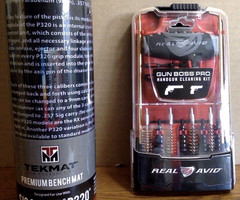 TekMat Sig P320 Handgun Cleaning Mat + Gun Boss Pro Cleaning Kit