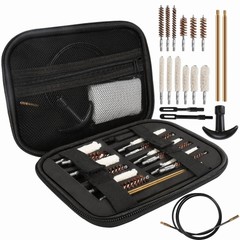 43PC Portable Universal Gun Cleaning Kit for Rifle Pistol Shotgun Cleaner Set US