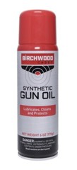 Birchwood Casey Synthetic Gun Oil Lubricates, Cleans 6 Fluid Oz Aerosol – 44135