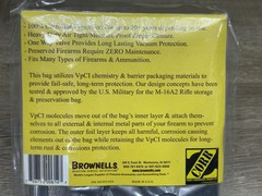Brownells 11”x54” Rifle / Shotgun Anti Corrosion Gun Bag New