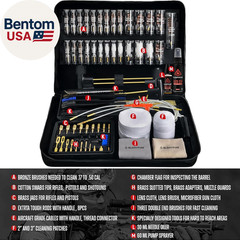 Universal Gun Cleaning Kit for Handgun Shotgun & Pistol,Elite Gun Cleaning Set w
