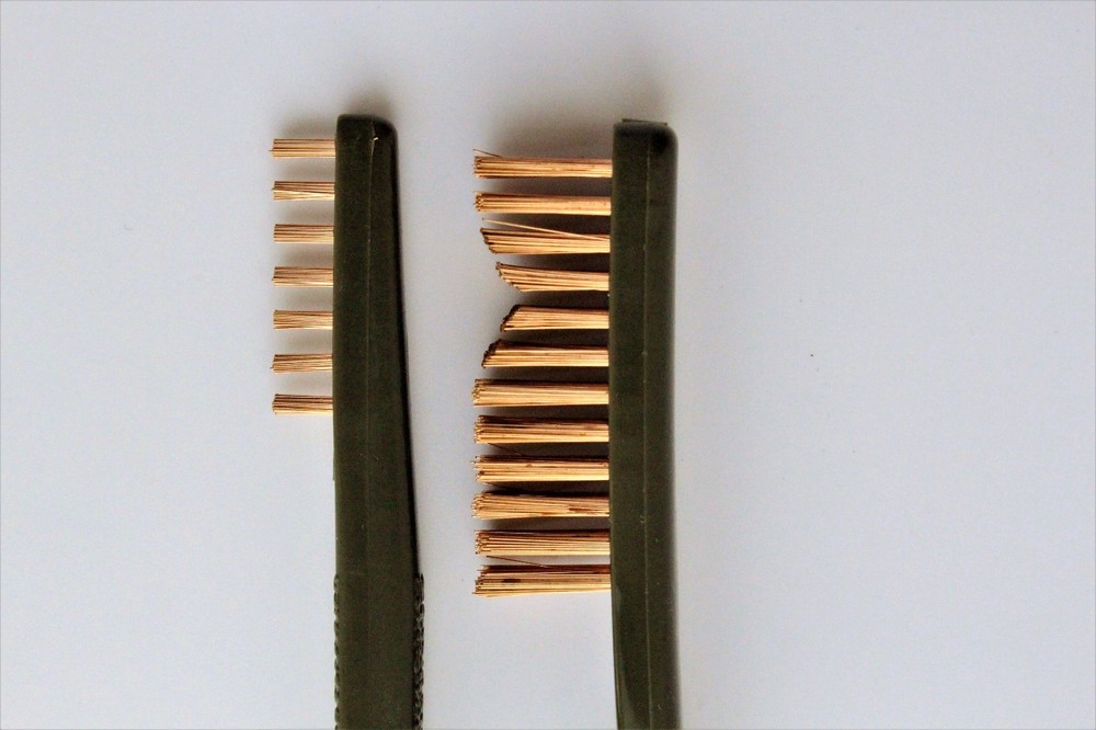DOUBLE ENDED BRASS UTILITY BRUSH / EMSS1236