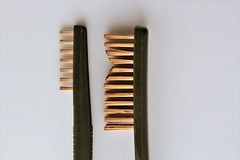 DOUBLE ENDED BRASS UTILITY BRUSH / EMSS1236